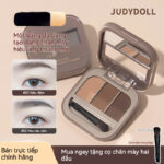 Bột kẻ mày ba màu judydoll  cam cắt tỉa Bóng Mũi tự nhiên chống thấm nước Chống Mồ Hôi nữ Chì kẻ mày tự nhiên ba chiều nữ