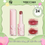 Son dưỡng môi tinh chất nước VEECCI/Weizi m03 dưỡng ẩm dưỡng môi môi dạng bóng nước gương son bóng