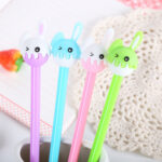 Bút Gel thỏ kem sáng tạo bút sinh viên dễ thương văn phòng hoạt hình văn phòng phẩm đồ dùng học tập bút ký gốc nước bán buôn