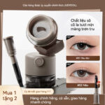 Gel kẻ mắt Cushion Judydoll, kẻ mắt màu nâu mượt mà và mượt mà đi kèm với bàn chải lưỡi dao cho người mới bắt đầu