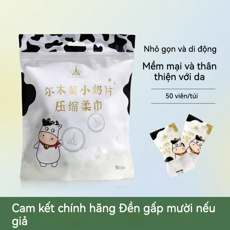 647d3aba93d44de3802eb3e6000c5d7b Viên nén rửa mặt du lịch Amortals 50 viên - Ảnh 1