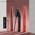 Mascara AKF, dài tự nhiên, dày và cong, màu sắc thông minh, kem lót đầu cọ mịn, màu đen đậm đà cho người mới bắt đầu