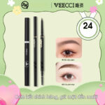 Bút chì lông mày Hình Kim Cương xoay tự động siêu mịn VEECCI không dễ tẩy lông mày