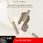 Kem tạo khối và highlight 2 đầu Judydoll màu cam hai đầu độ bóng cao chất lỏng độ bóng mờ độ bóng cao độ bóng mờ bóng mũi