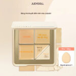 Kem che khuyết điểm 5 màu Judydoll Orange Five Color Concealer Kem che khuyết điểm trên khuôn mặt có độ bóng cao để che vết thâm mụn và quầng thâm