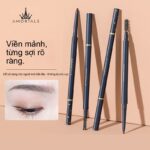Bút Chì kẻ mày Amortals siêu mịn cọ đầu siêu mịn hai trong một dễ lên màu, không dễ tẩy màu, nữ cầm tay rõ nét