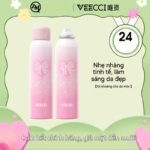 VEECCI/ xịt khoáng body sáng da tự nhiên không trắng ảo