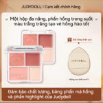 Phấn má hồng  Judydoll, phấn má hồng CD cao, sửa đổi khuôn mặt, màu mờ, bầu không khí, màu mới