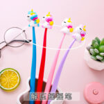 Bút Gel Lắc Kỳ Lân dễ thương Bút gel sáng tạo học sinh bút mềm viết công cụ giải thưởng bút giải nén Quà Tặng