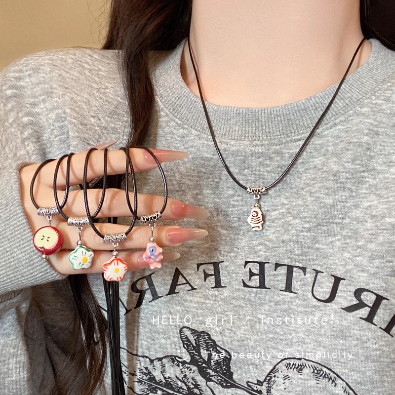 O1CN011SjXI32KtjHJV2ruX_2580729615-0-cib Vòng cổ cầu vồng hoa nhiều màu Dopamine cho nữ ngọt ngào mát mẻ Hot Girl phong cách thích hợp dây chuyền xương đòn khí chất Phụ Kiện Vòng cổ dễ phối - Ảnh 1