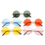 Kính râm Retro, kính râm, kính đại dương, Kính gọng Kim loại, kính râm màu cho nam và nữ, kính lái xe, Bán buôn cho nam