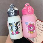 Cốc giữ nhiệt trẻ em mẫu mới Cốc giữ nhiệt Inox 316 dung tích lớn giá trị cao Cốc giữ nhiệt nam nữ có dây đeo di động