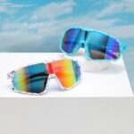 Kính râm đi xe đạp Kính râm Nam Nữ Thể Thao Ngoài Trời Chống nắng mùa hè chạy bộ chống gió cát xe đạp Kính râm Douyin