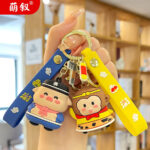 New Journey to the West Monkey King Phim hoạt hình Móc khóa Mặt Dây chuyền Sáng tạo Tang Sanzang Búp bê Cặp sách Mặt Dây chuyền Quà Tặng Bán buôn