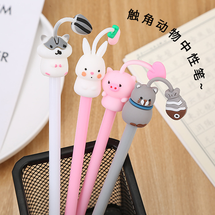 O1CN016zBYcx291GLgSlWOd_2838378007-0-cib Văn phòng phẩm sáng tạo, xúc tu, bút Gel động vật, bút nước vườn thú cưng dễ thương, bút Gel hoạt hình học sinh viết bài thi - Ảnh 1