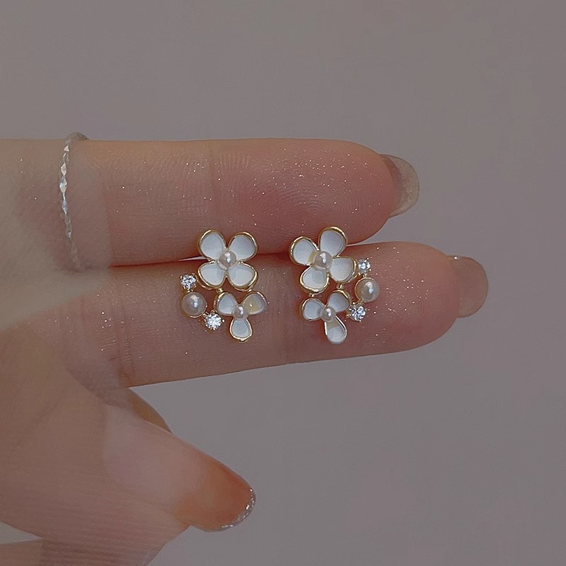 O1CN01CBNrgA2KtjDAE1wxe_2580729615-0-cib Hoa tai hoa trà khí chất siêu Tiên Nữ Mẫu Mới Xuân Hè Hoa Tai Hoa tai hoa ngọc trai cùng kiểu hot trên mạng tinh tế nhỏ nhắn cho nữ - Ảnh 1