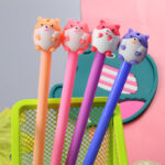 Phim hoạt hình học sinh Bút gel văn phòng phẩm học tập sáng tạo bút nước bút Gel hamster dễ thương bán buôn Quà Tặng Giải Thưởng