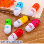 Bút thuốc sáng tạo bút văn phòng phẩm học sinh Bút Bi Viên nang hình dạng bút Kính thiên văn vui vẻ giải thưởng thiết kế LOGO