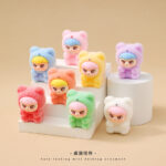 Phụ kiện diy hạt dễ thương đổ xô gấu dora em họ lớn Búp bê túi hộp mù chơi sành điệu đồ trang trí để bàn Đồ trang trí nhỏ