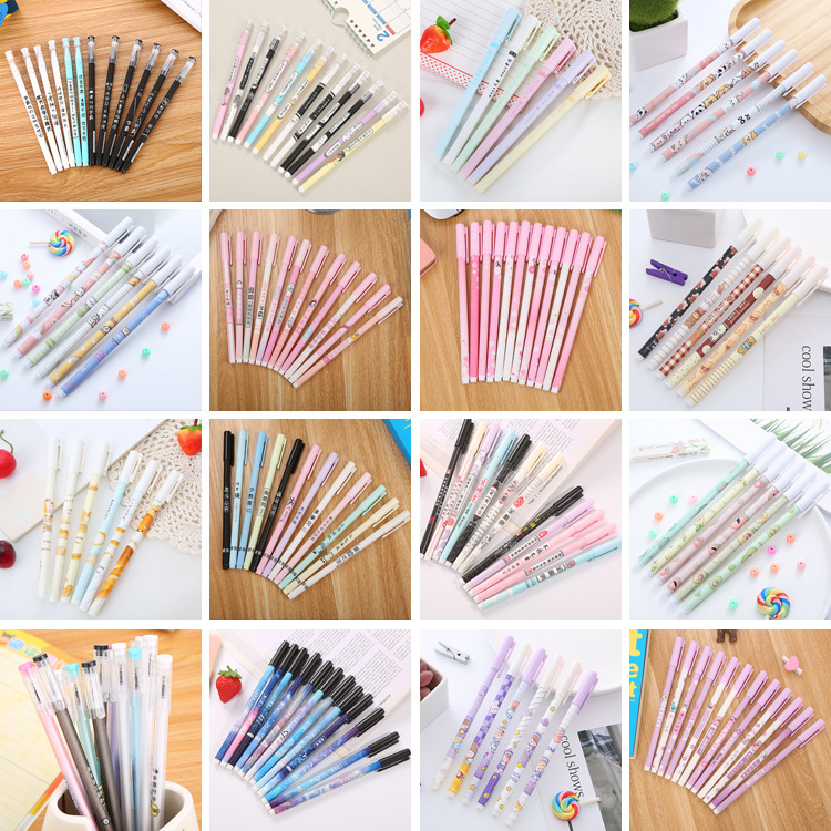 O1CN01EmaGIp291G22BYofM_2838378007-0-cib Giá trị cao bút gel nắp nhựa thẳng bút nước học sinh hoạt hình nhiệt có thể lau dễ dàng bán buôn Bút gel - Ảnh 1