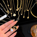 Vòng cổ bằng thép không gỉ cao cấp ít người sang trọng, dây chuyền xương đòn bằng thép titan bướm khí chất Ngọt Ngào Phong Cách Hàn Quốc cho nữ, Vòng Cổ nổi tiếng trên mạng