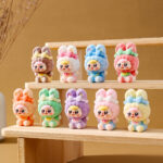 Túi đậu nơ kiểu mới, búp bê thỏ và Đàn thỏ, hộp tự làm, túi mù, phụ kiện, đồ trang trí nhỏ để bàn trên xe hơi