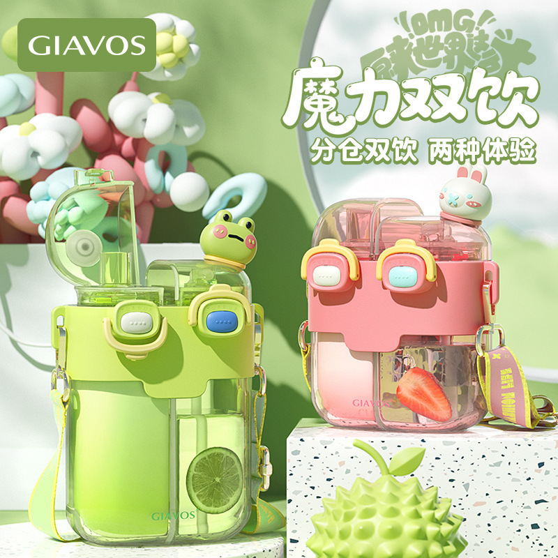 O1CN01LXatsM1Zs5w8OgteP_2215924603249-0-cib Cốc nước trẻ em mẫu mới 2026 cốc nước đặc biệt cho học sinh đi học bé trai bé gái giá trị cao Bình nước ống hút dễ thương - Ảnh 1