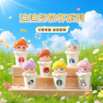 Cốc trà sữa Didi dễ thương đồ trang trí để bàn búp bê hạt dễ thương phụ kiện móc khóa diy Bán buôn túi mù búp bê chơi thời trang