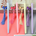 Bút Mặt Dây Chuyền Tua Bướm sáng tạo giá trị cao văn phòng phẩm mặt dây chuyền học sinh Bút gel cô gái yêu thích bút nước Giá Sỉ