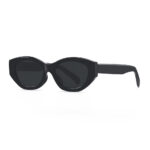 Kính râm phân cực mắt mèo cổ điển mới, Kính râm chống nắng chống tia cực tím cho nam và nữ, kính râm thời trang Douyin