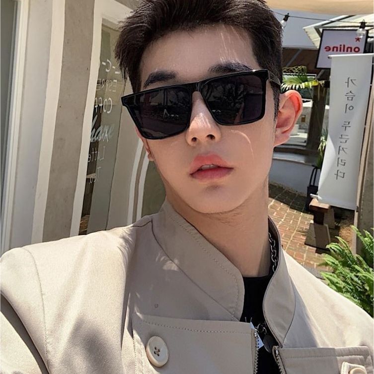 O1CN01aJWFmm1NyFq5qa3Mq_2215924081638-0-cib Kính râm Kính râm Nam Kính râm chống tia cực tím thương hiệu thời trang cao cấp kính lái xe nam Kính râm âm thanh rung - Ảnh 1