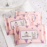 Khăn ướt tẩy trang amortals tẩy được cả mắt môi 10 miếng