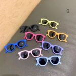 Kính râm trẻ em mới Silicone em bé chống nắng kính cô gái thời trang Kính râm Cô Gái Nhà sản xuất kính râm bán buôn