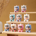 Siêu nhân đàn mới, búp bê hạt dễ thương nhỏ mới, đồ trang trí hạt dễ thương hoạt hình, Mặt Dây Chuyền Chìa Khóa diy, hộp mù chơi hợp thời trang, túi mù