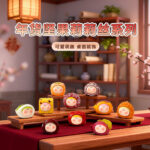 Đồ ăn dễ thương chơi hàng năm mới hạt Lilith hạt dễ thương búp bê hợp thời trang chơi hộp Mù Phụ kiện túi để bàn Đồ trang trí bán buôn