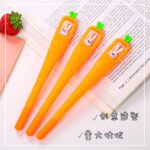 Bút Gel Cà Rốt sáng tạo bút nước Thỏ hoạt hình dễ thương văn phòng phẩm học sinh vật tư văn phòng bút ký