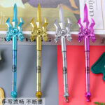 Bút Súng sáng tạo, Bút gel kiếm Vinh Quang hoạt hình, văn phòng phẩm dễ thương, Quà Tặng Học sinh, Bút tạo kiểu vũ khí