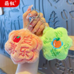 Sáng tạo chúc may mắn hoa sang trọng móc khóa phụ nữ túi đi học tinh tế Đồ trang trí máy Búp Bê Búp bê mặt dây chuyền nhỏ bán buôn