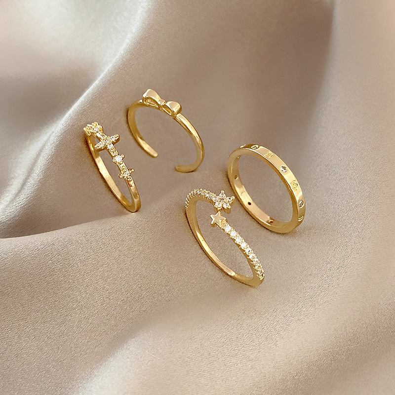 O1CN01hrGXxZ2KtisJDOyV9_2580729615-0-cib Blogger Xiaohongshu giới thiệu Nhẫn Bốn chiếc thời trang Instagram thiết kế cao cấp Nhẫn ngón trỏ khí chất đơn giản cùng kiểu trên mạng - Ảnh 1