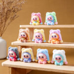 Dễ thương đổ xô Lê Lê mũ gấu loạt hợp thời trang dễ thương đổ xô Búp bê đồ trang sức tự làm đồ trang trí nhỏ để bàn văn phòng