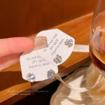 Bông tai ngọc mèo màu xanh dương đính nơ cao cấp Kim bạc S925 Bông tai hoa tai sao trăng khí chất dễ phối cho nữ