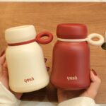 Chuông Cốc giữ nhiệt nhỏ gọn 304 cốc sữa dễ thương giá trị cao cấp thực phẩm Cốc nước đơn giản cầm tay giữ lạnh mini