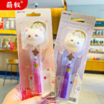 Mặt Dây chuyền móc khóa xe hơi Star Meow phụ nữ dễ thương búp bê hoạt hình cặp đôi Túi treo móc chìa khóa tinh tế bán buôn