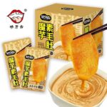 [Sản phẩm Mới] Thiếu răng Konjac chay có lông bụng 16g * 30 gói Sốt mè chay có lông bụng bò chay 2 hộp