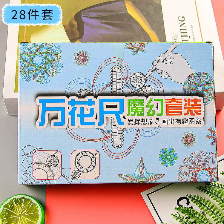 O1CN01m4BsG6291GMH9MUy4_2838378007-0-cib Bộ thước đa năng đa dạng, Bộ thước đa năng cho trẻ em, Bán Buôn thước mẫu tranh sáng tạo - Ảnh 1