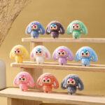 Phụ kiện diy hạt dễ thương hình dáng đứng mẫu mới Búp bê đàn ba tuổi túi hộp chơi mù sành điệu đồ trang trí để bàn Đồ trang trí nhỏ