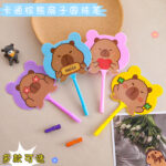 Bút Quạt Kapibara nổi tiếng trên mạng mùa hè giá trị cao phong cách học sinh ins văn phòng phẩm bán buôn bút bi hoạt hình