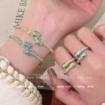 Nhẫn hình rắn siêu nhấp nháy siêu nhỏ và cao cấp thích hợp, Nhẫn Ngón Tay Ăn kiêng có thể điều chỉnh hở khí chất thời trang của phụ nữ