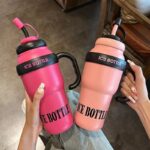 Cốc giữ nhiệt Big Mac Cốc ống hút dung tích lớn cỡ lớn mẫu mới cho nữ 2024