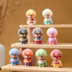 Siêu nhân hạt dễ thương xuyên biên giới Didi đổ xô búp bê nhỏ tự làm móc khóa có mặt dây chuyền để bàn đồ trang trí nhỏ bán buôn